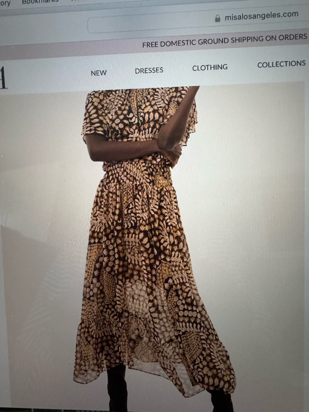 Misa Los Angeles, Size XXS, Brown